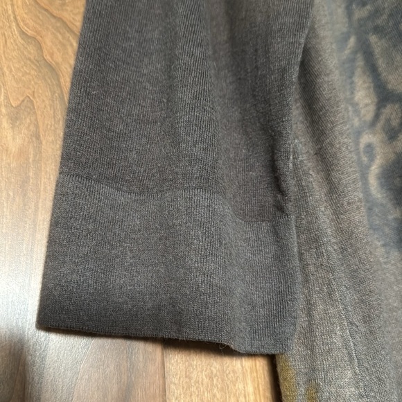 J.Jill silk/Cashmere blend sweater Womens L lightweight Boho Artsy Art to wear - Picture 4 of 11